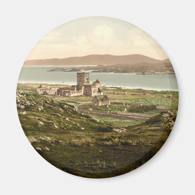 Iona Abbey, Argyll och Bute, Skottland Magnet (Framsidan)