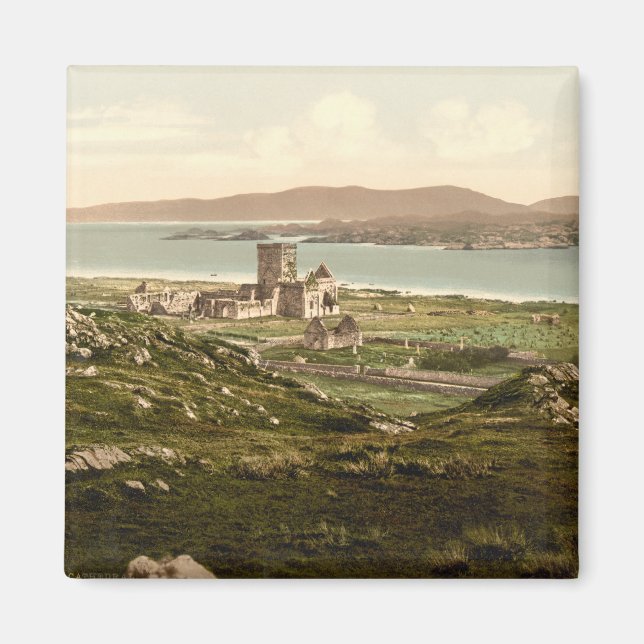 Iona Abbey, Argyll och Bute, Skottland Magnet (Framsidan)