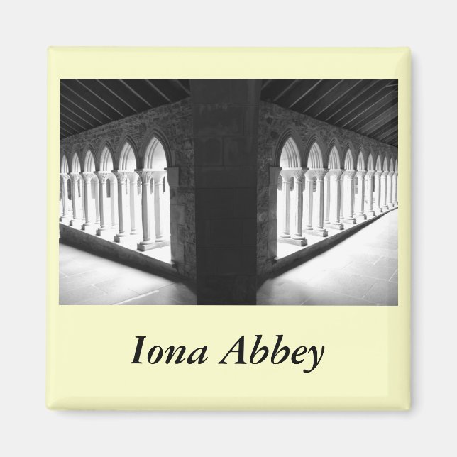 Iona Abbey Magnet (Framsidan)