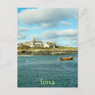 Iona Abbey Scotland Vykort
