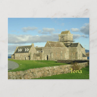 Iona Abbey Scotland Vykort
