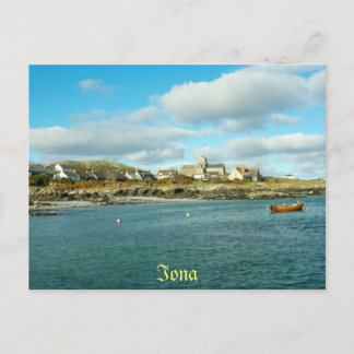 Iona Abbey Scotland Vykort