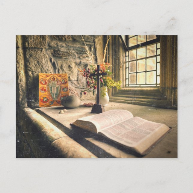 Iona Abbey Vykort (Framsida)