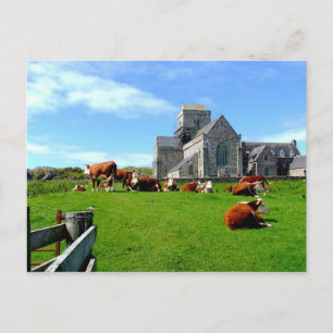 Iona Abbey Vykort