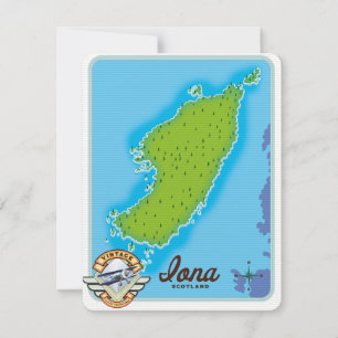Iona Scotland karta