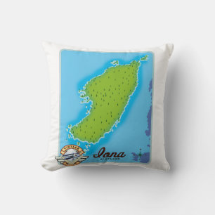 Iona Scotland karta Kudde