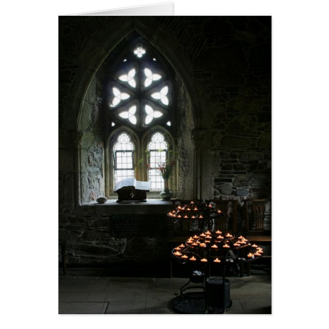 Iona Ställe i Prayer Hälsningskort (Framsidan)