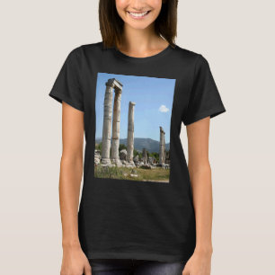 Ioniska kolumner i alfakrodisi-templet t shirt