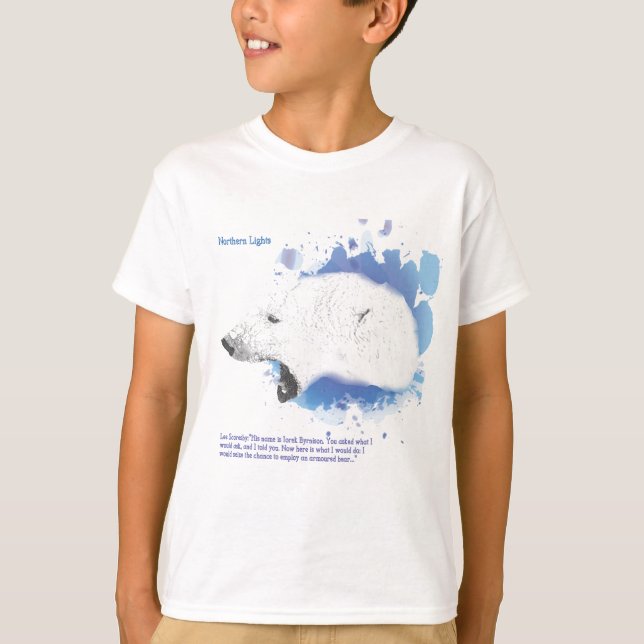 Iorek armerad björn från hans mörka material tröja (Framsida)