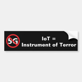 IoT = instrumenterar av skräckbildekal Bildekal