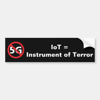 IoT = instrumenterar av skräckbildekal Bildekal
