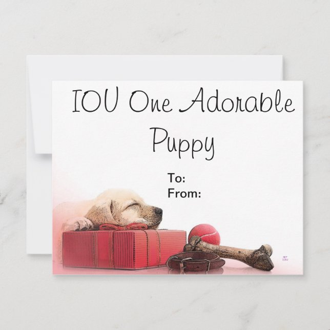 IOU One Adsible Puppy (Framsida)