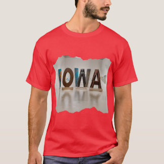 IOWA 24 2 Överstorlek T Shirt