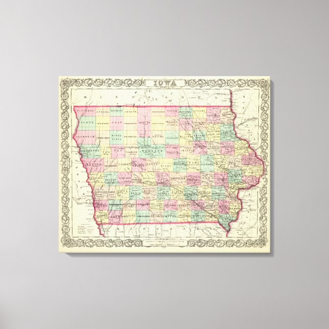 Iowa 2 canvastryck (Framsida)