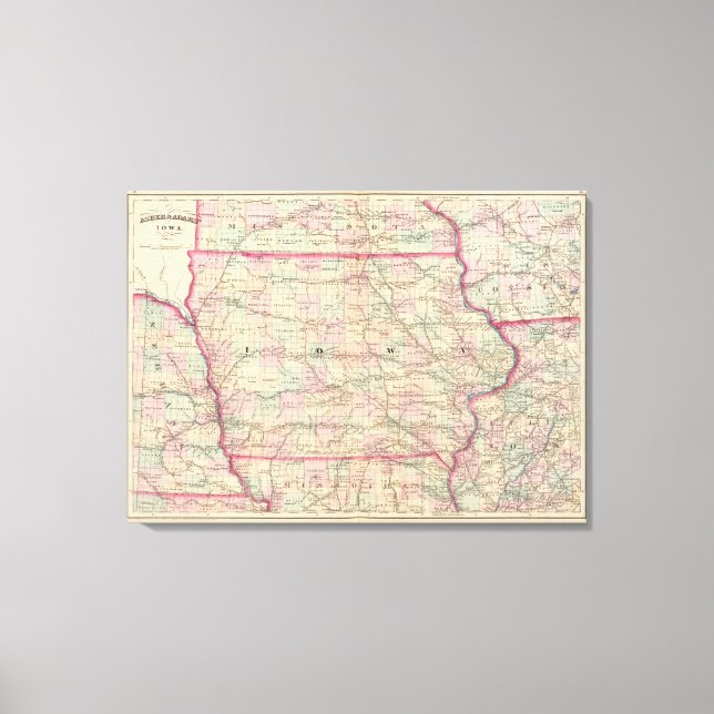 Iowa 2 canvastryck (Framsida)