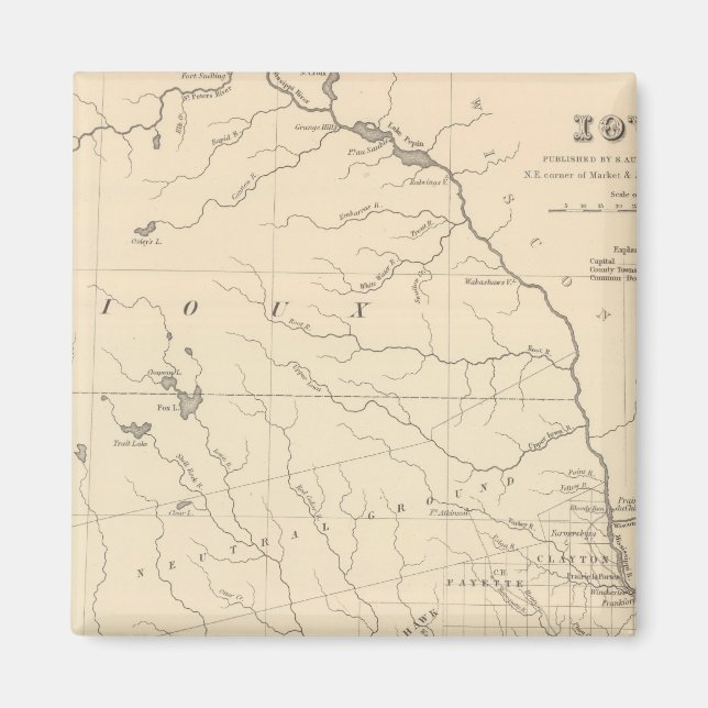 Iowa 2 magnet (Framsidan)