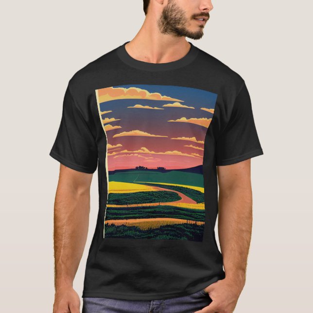 Iowa 2D Digital T Shirt (Framsida)