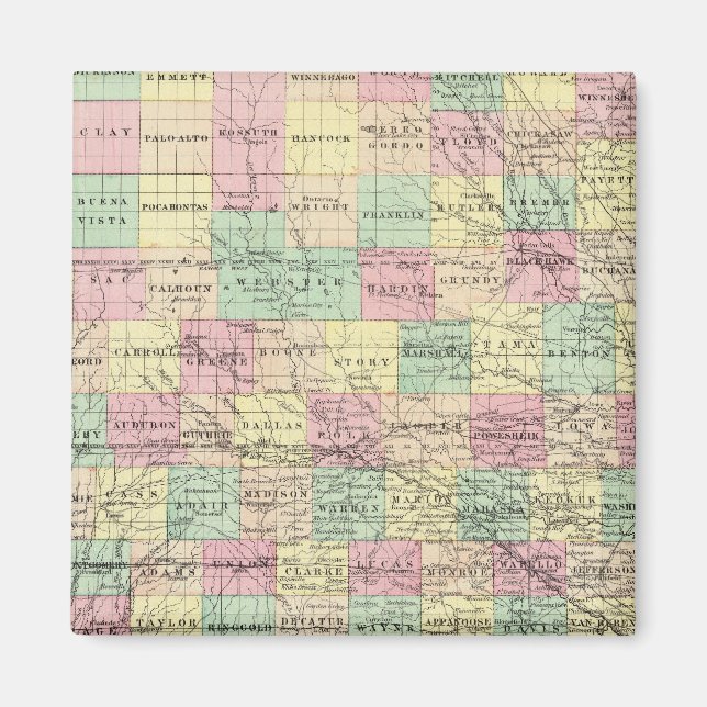 Iowa 3 magnet (Framsidan)