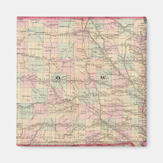 Iowa 3 magnet (Framsidan)