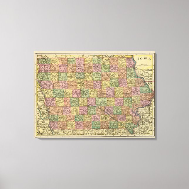 Iowa 4 canvastryck (Framsida)