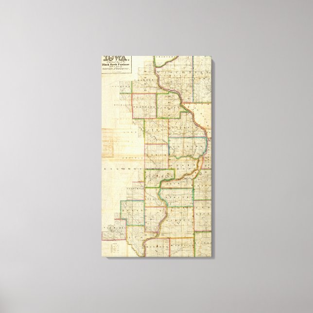 Iowa 6 canvastryck (Framsida)