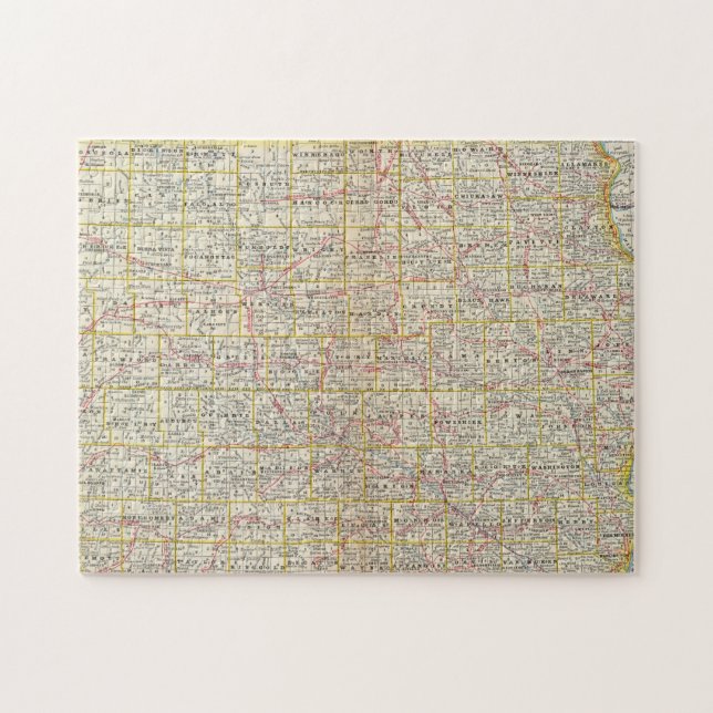 Iowa 6 pussel (Horisontell)