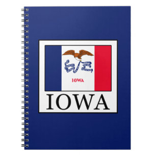 Iowa Anteckningsbok Med Spiral