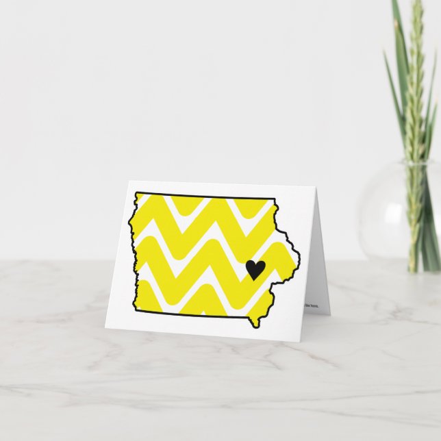 Iowa Anteckningskort (Framsida)