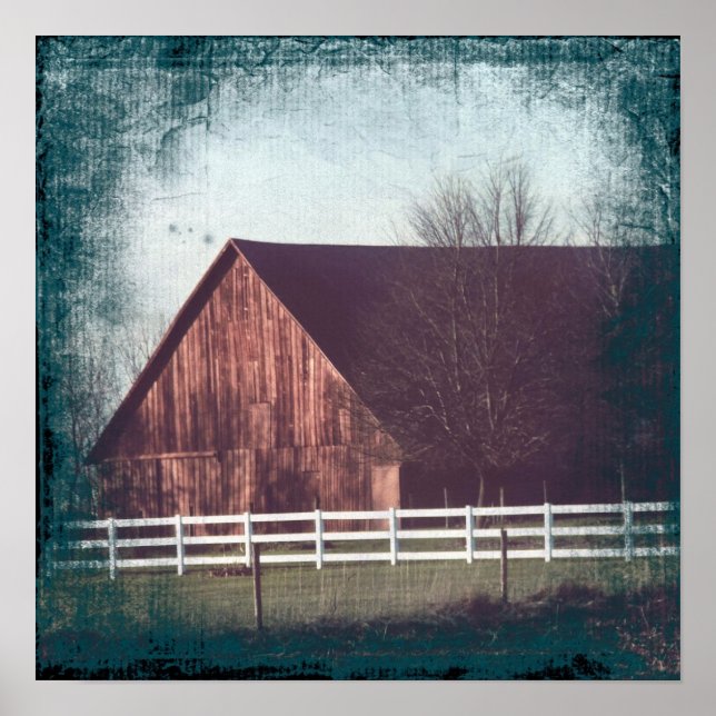 Iowa Barn 8 Poster (Framsidan)