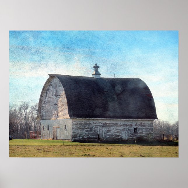 Iowa Barn Poster (Framsidan)