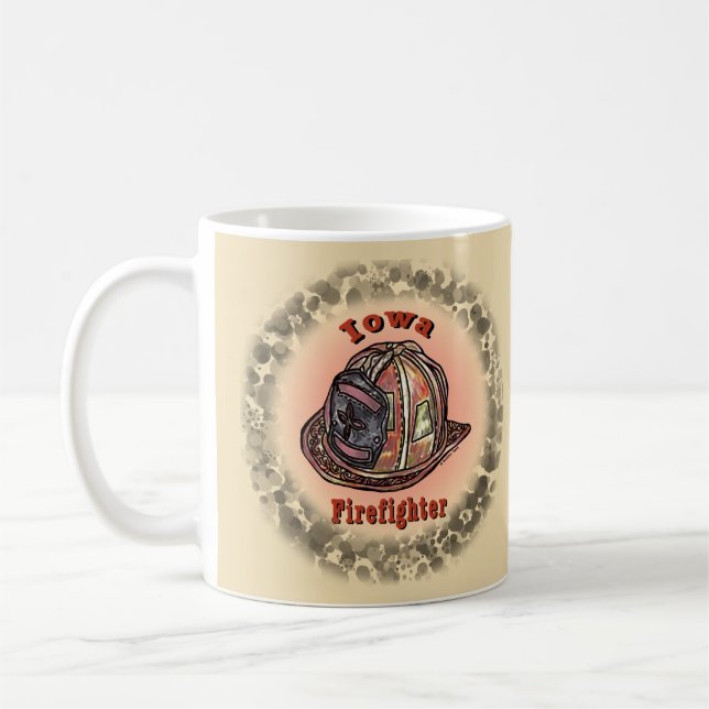 Iowa brandman mugg  (Vänster)