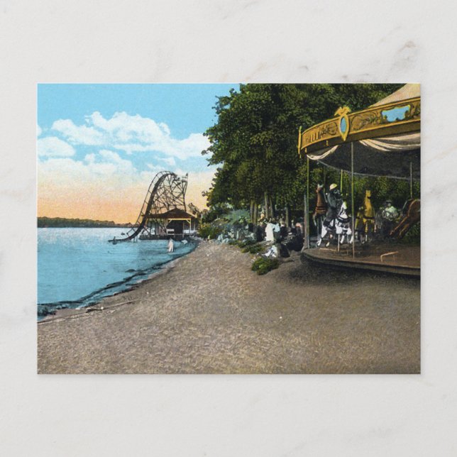 Iowa Carousel Vykort (Framsida)