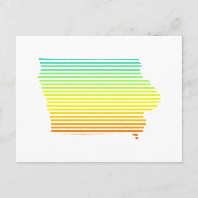 Iowa Chill-toning Vykort (Framsida)