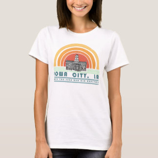 Iowa City - har du sett vårt gamla tak (grn txt) Tee Shirt