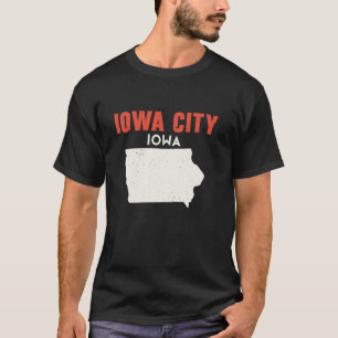 Iowa City Iowa USA State America Travel Iowan T Shirt