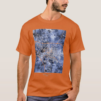 Iowa City Karta T Shirt
