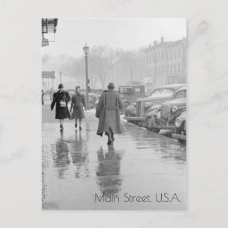 Iowa City Main Street Vykort