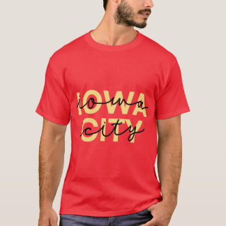 iowa city Överstorlek 1 T Shirt