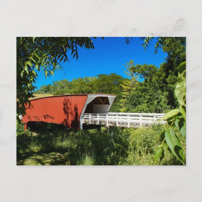 Iowa Covered Bridge Vykort (Framsida)