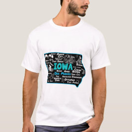 Iowa Des Moines Cedar Rapids, Sioux City, Mason T Shirt
