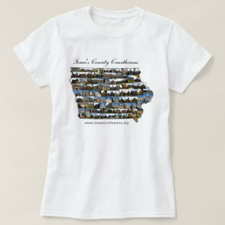 Iowa domstolar projekterar tee shirt