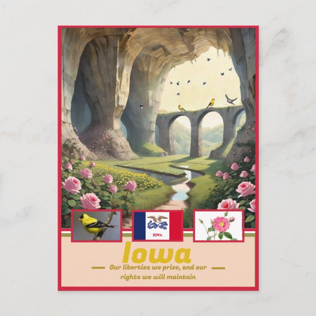 Iowa Essence: Surreal State  Vykort (Framsida)