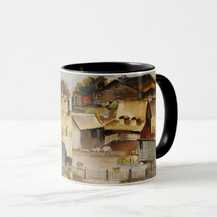 Iowa Farm Ruth Ziegler Gårdsliv Mugg