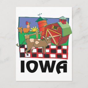 Iowa Farm Vykort