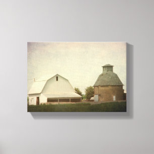Iowa Farming Canvastryck