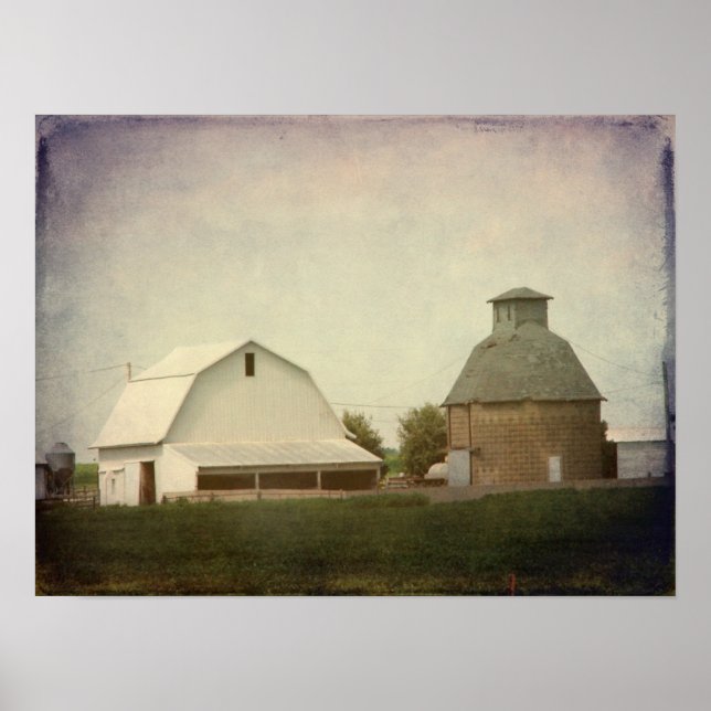 Iowa Farming Poster (Framsidan)