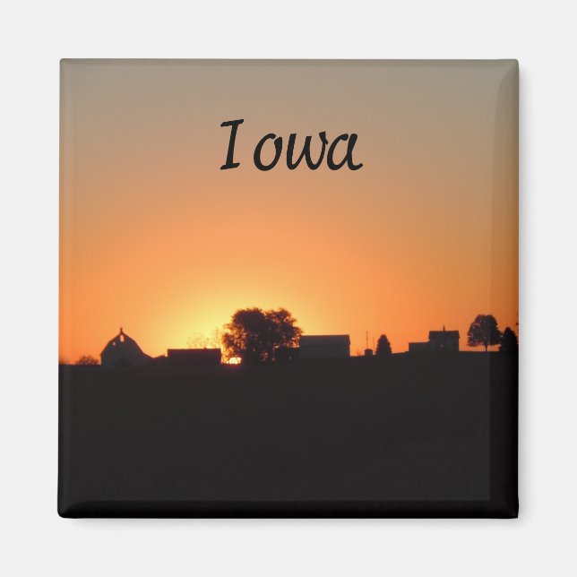 Iowa Farmstead Magnet (Framsidan)