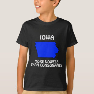 Iowa - Fler Vokaler Än Konsonanter T-shirt