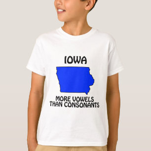 Iowa - Fler vokaler än konsonanter Tee Shirt