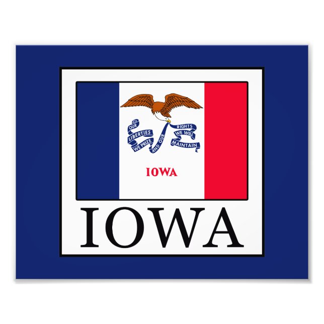Iowa Fototryck (Framsidan)